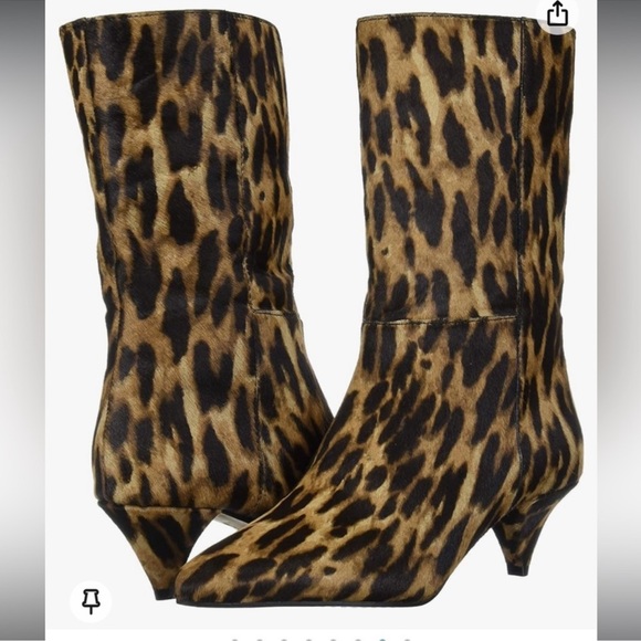 Vince Camuto Rastal 3 leopard print boots - new with tags - Picture 1 of 9